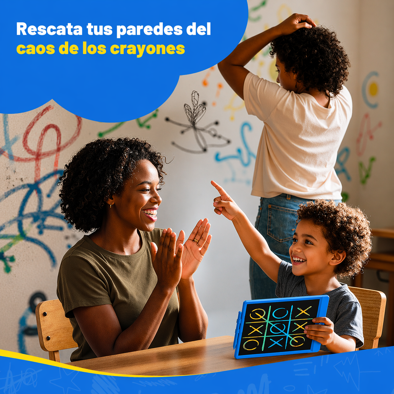 EcoBoard - Pizarra reutilizable y Portable de Tareas y Dibujos
