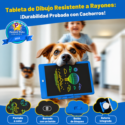 EcoBoard - Pizarra reutilizable y Portable de Tareas y Dibujos